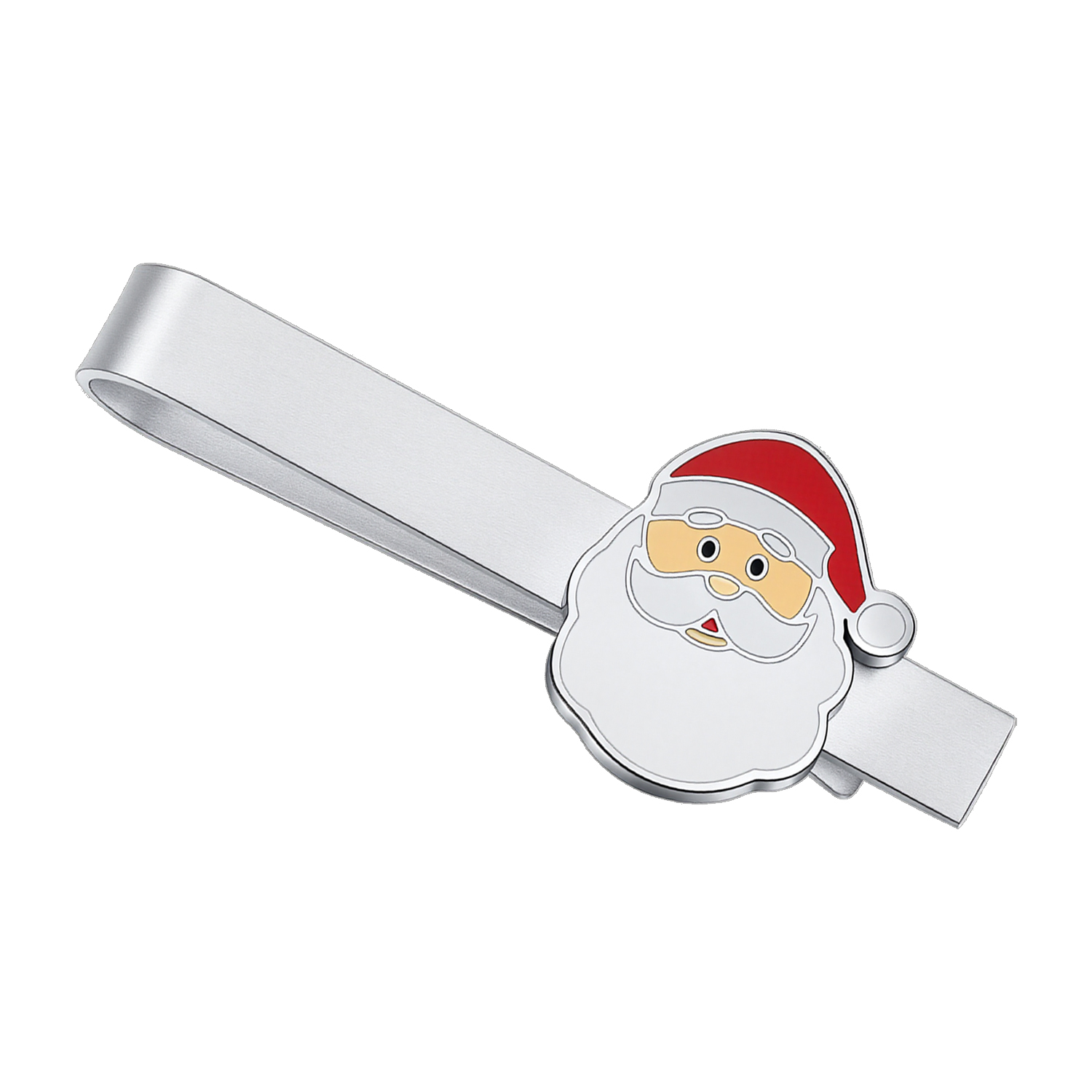 Men'S Accessories Types - Santa Claus Edelstahl U-förmige Krawattenklammer für