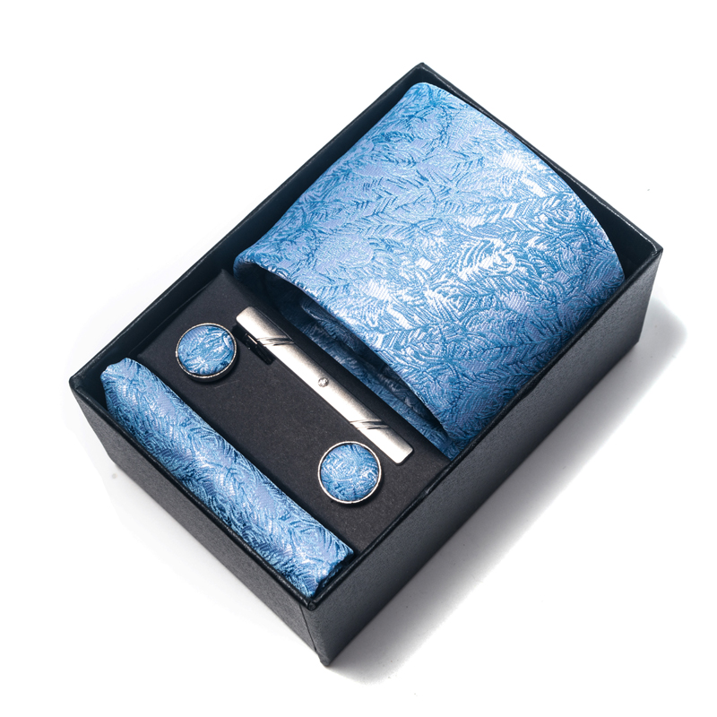 Neck Tie Set Box - Heißer Verkauf 8 cm Krawatte Taschentuch