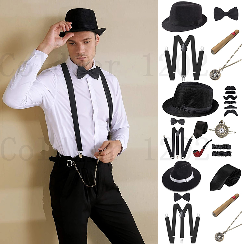 Freies Schiff Halloween 1920er – Men'S Accessories In The 1920S Bewertung und Preis