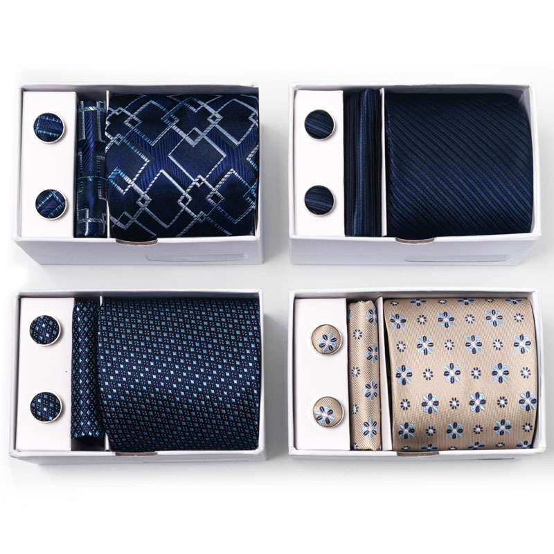 Neue Herren-Krawatte mit Blume – Neck Tie Set Box Bewertung und Preis