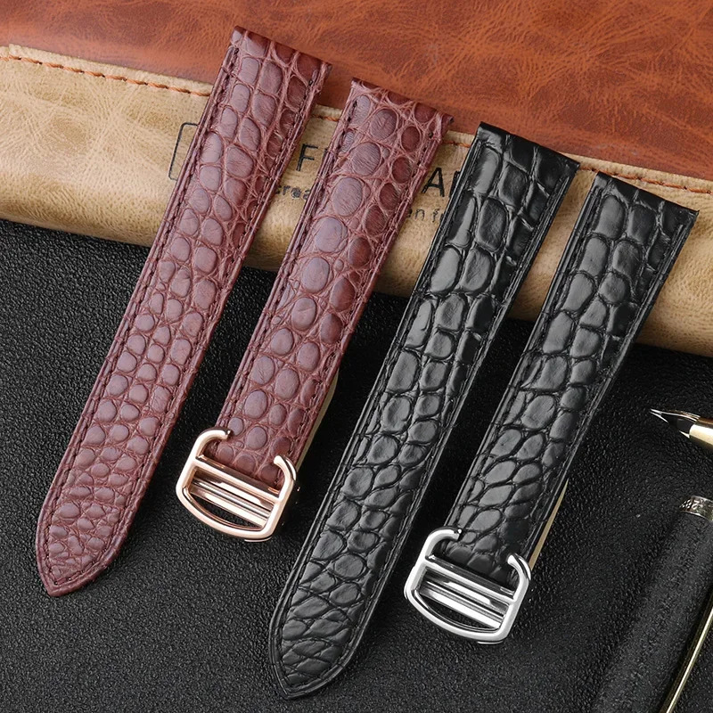 Krokodil-Uhrenarmband, 16, 18, – Men'S Accessories London Bewertung und Preis
