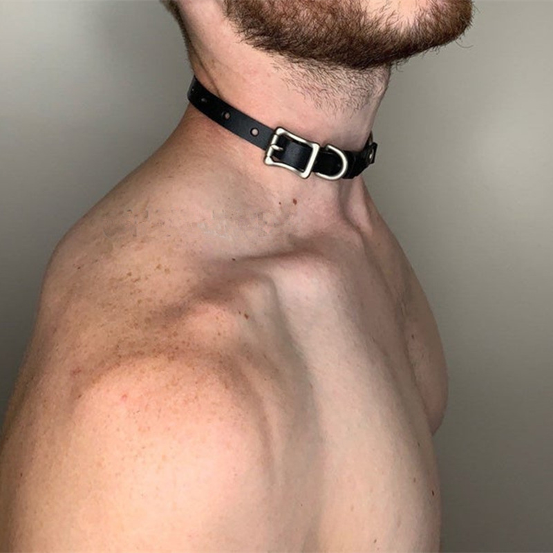 Stilvoller Kunstleder-Halsband – Men Accessories Neck Chain Bewertung und Preis