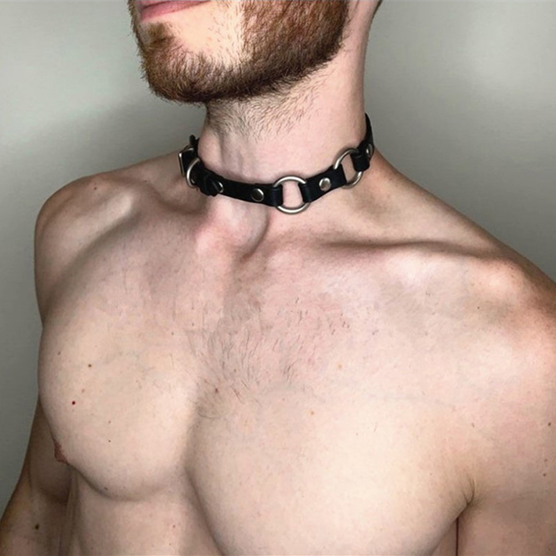 Stilvoller Kunstleder-Halsband – Men Accessories Neck Chain Bewertung und Preis