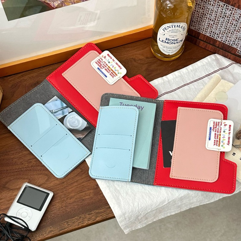 Ins Farbblock-Reisepasshülle,  – Travel Organizer Men Bewertung und Preis