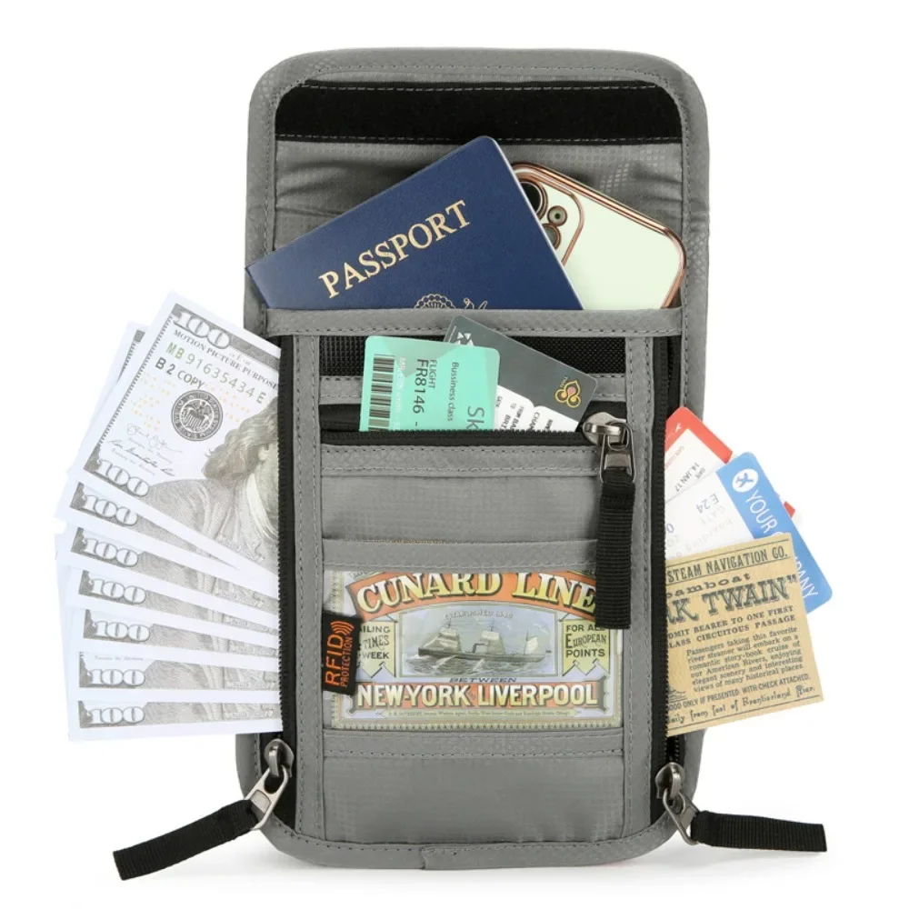 RF-ID-blockierende Reise-Halsb – Travel Organizer Men Bewertung und Preis