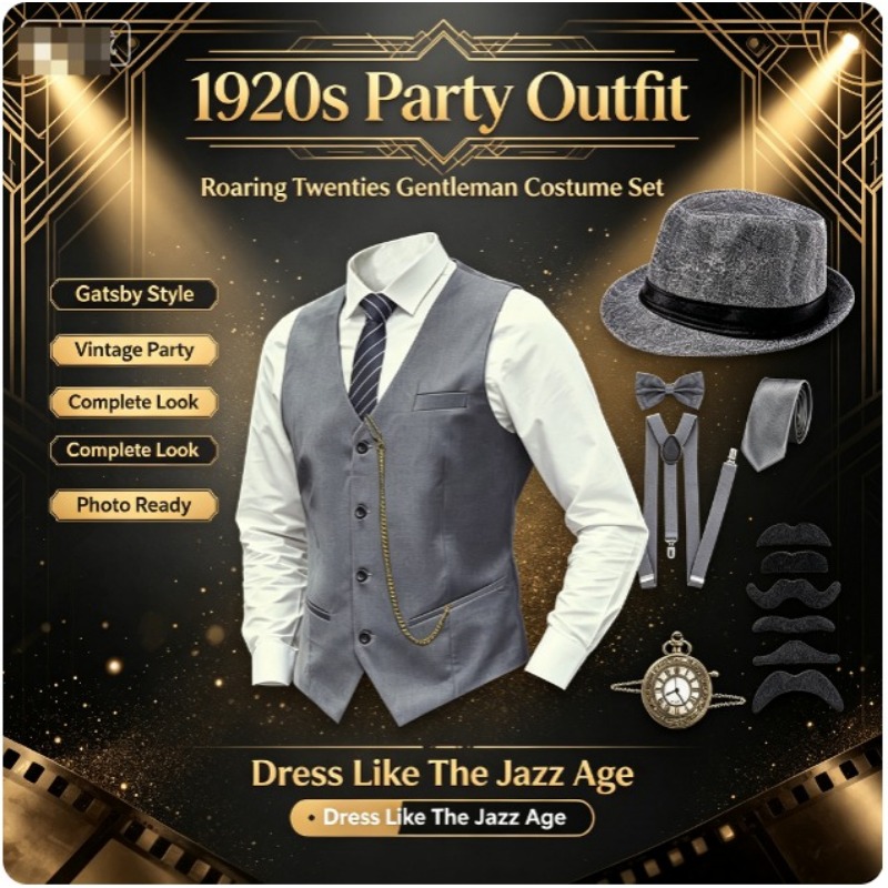 1920er Jahre Herren Great Gats – Men'S Accessories In The 1920S Bewertung und Preis