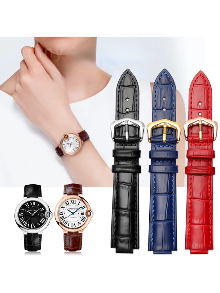 Echtes Leder-Uhrenarmband für  – Men'S Accessories Cartier Bewertung und Preis