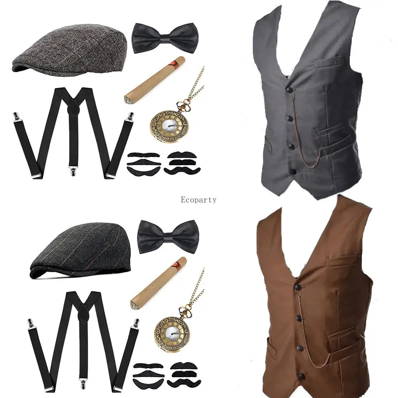 Herren-Gangster-Kostüm und Zub – Men'S Accessories In The 1920S Bewertung und Preis