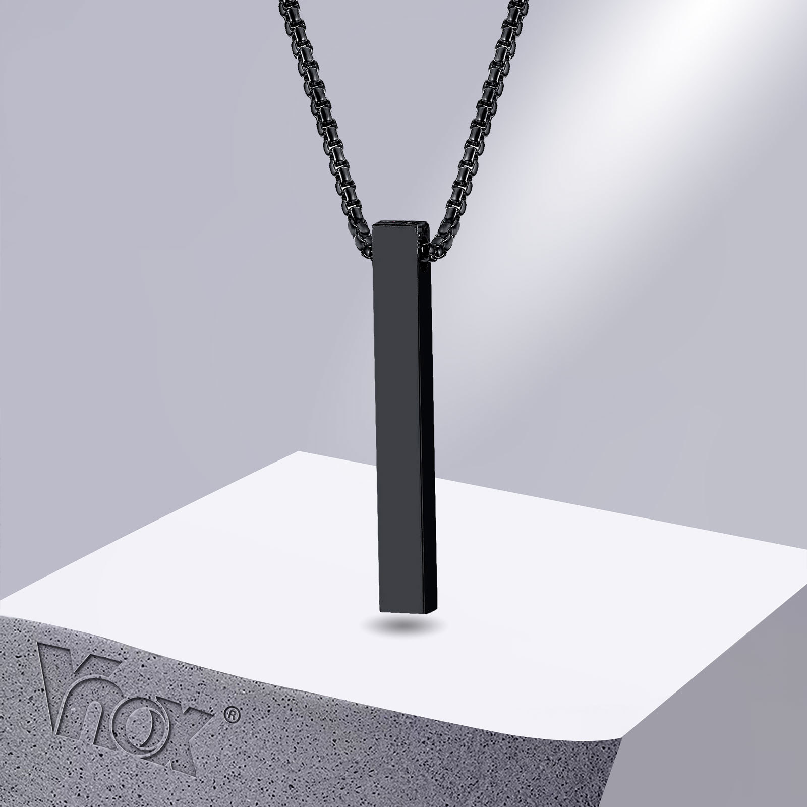 Vnox 5 mm Säulen-Halskette für – Men Accessories Neck Chain Bewertung und Preis